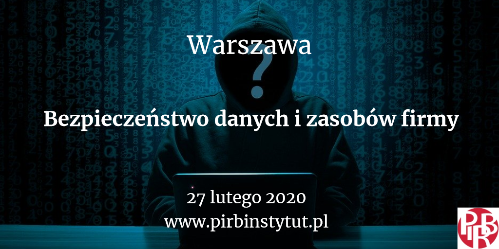 Bezpieczeństwo danych i zasobów firmy