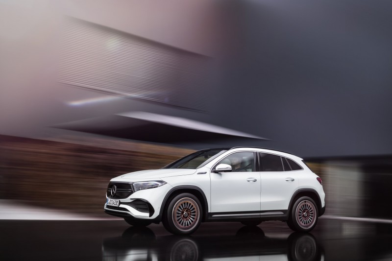 Mercedes EQA: nowy elektryczny SUV w Niemiec