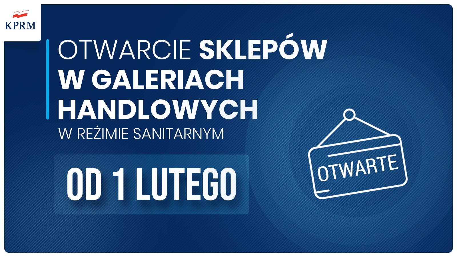 Otwarcie galerii handlowych od 1 lutego. Co się jeszcze zmieni?