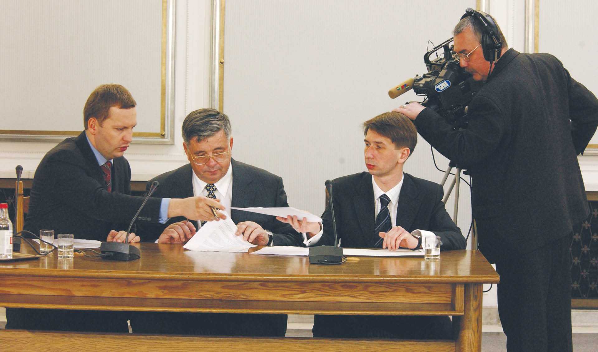 Przesłuchanie Lwa Rywina przed sejmową komisją śledczą, 22 lutego 2003 r.