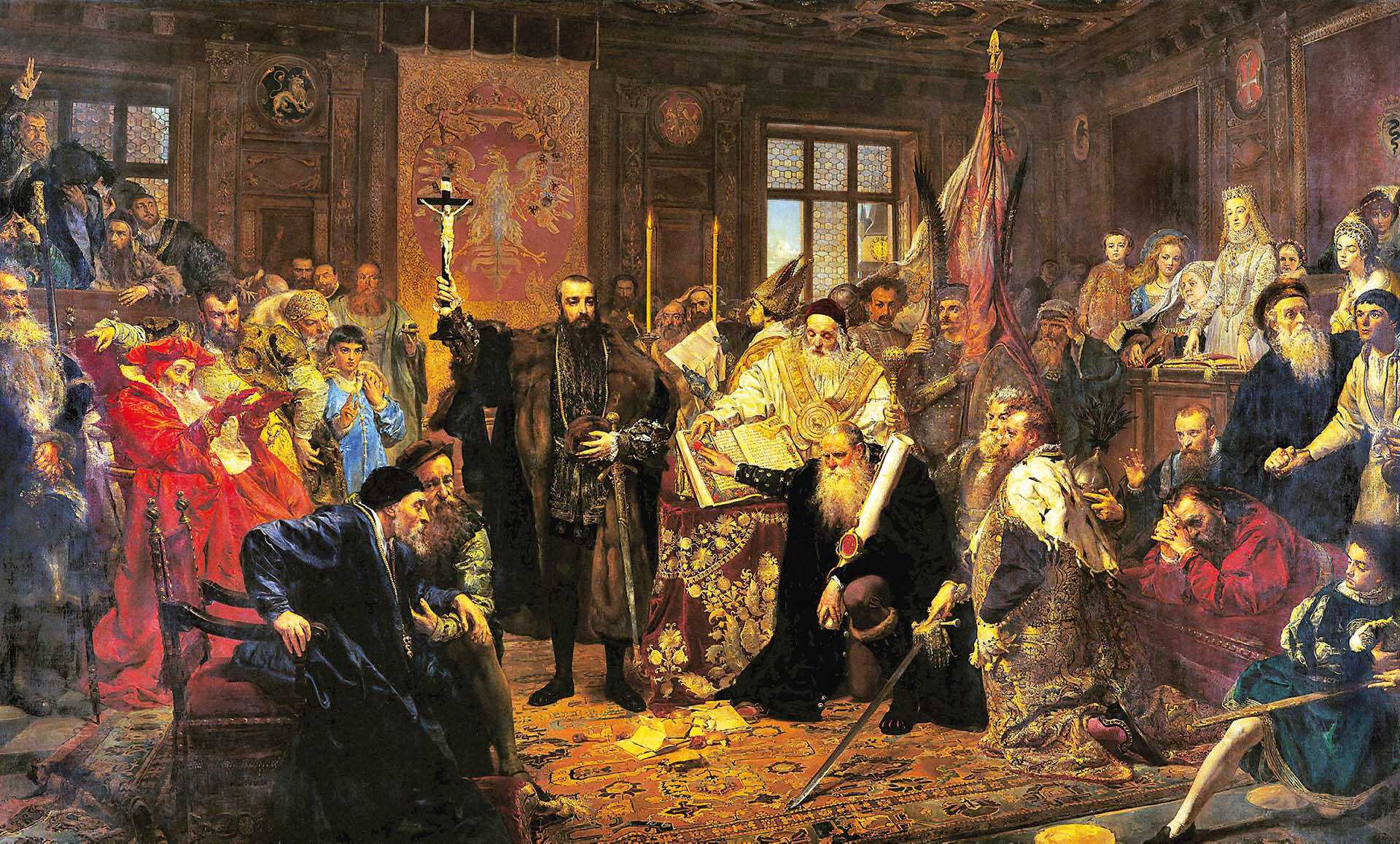 „Unia lubelska”, obraz Jana Matejki z 1869 r.
