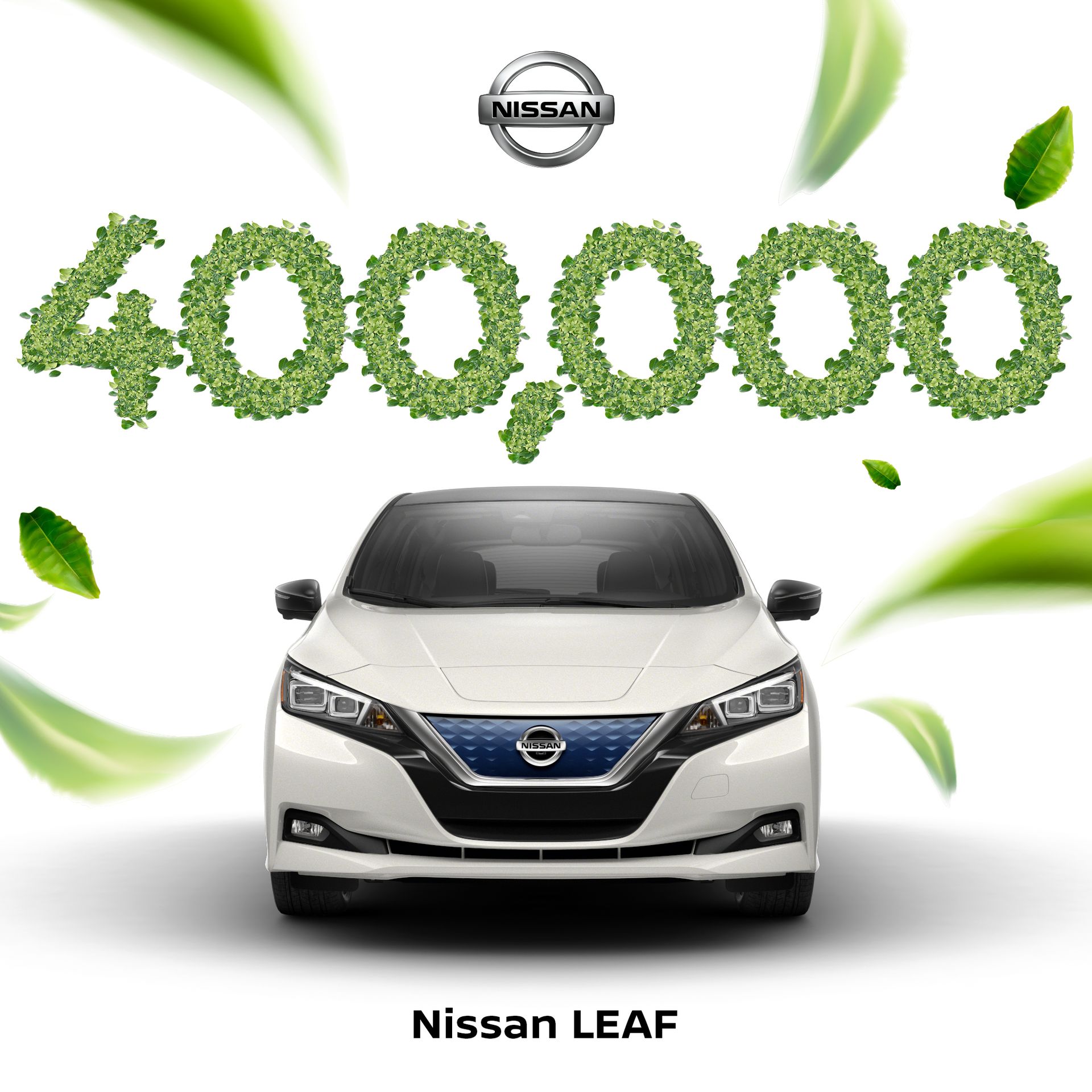 Nissan Leaf z rekordem sprzedaży. Powstało już 400 tys. sztuk!