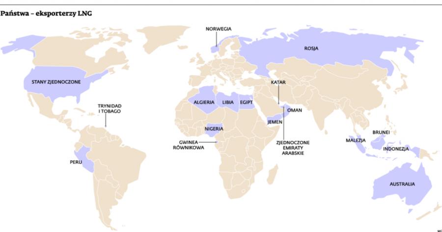 Międzynarodowe szlaki LNG: skąd gaz płynie do nas statkiem?
