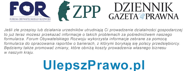 UlepszPrawo.pl - formularz