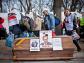 Miasteczko "Solidarności" wróci przed Sejm. Związkowcy nie odpuszczą  sprawie emerytur