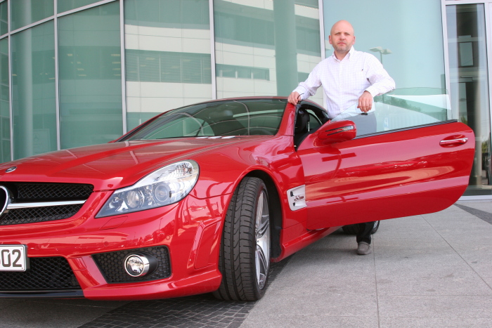 Paweł Miszkowski, dyrektor sprzedaży i marketingu Mercedes-Benz Cars fot. A Cynka.