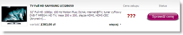 Przykładowa oferta na serwisie geloo.pl