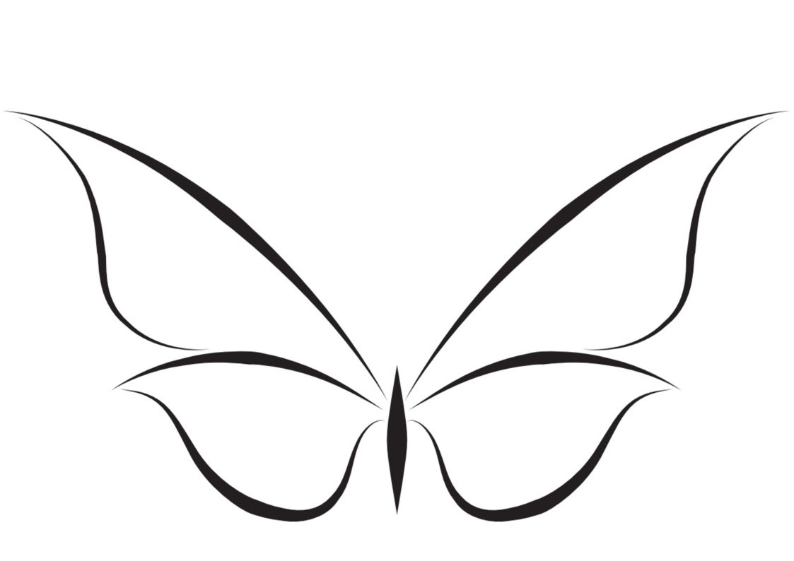 Darmowe szablony malarskie motyle Szablony malarskie