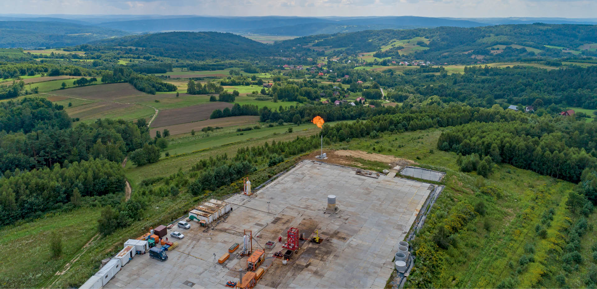 Odwierty na Kramarzówce (Podkarpacie) są elementem rewitalizacji złoża Przemyśl – największego złoża gazu ziemnego w Polsce