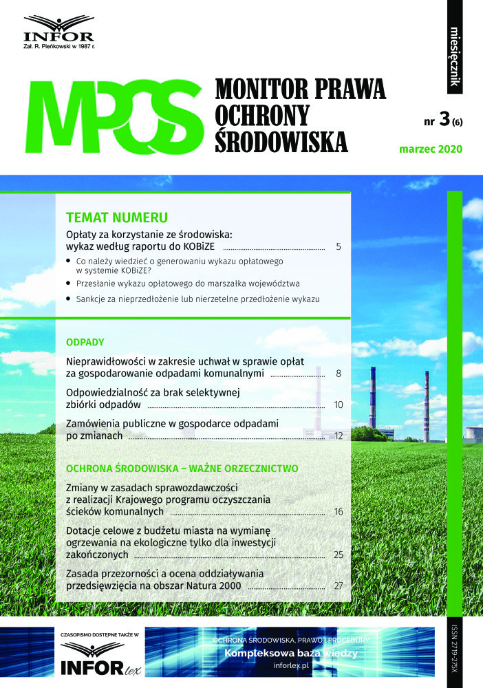 Monitor Prawa Ochrony Środowiska