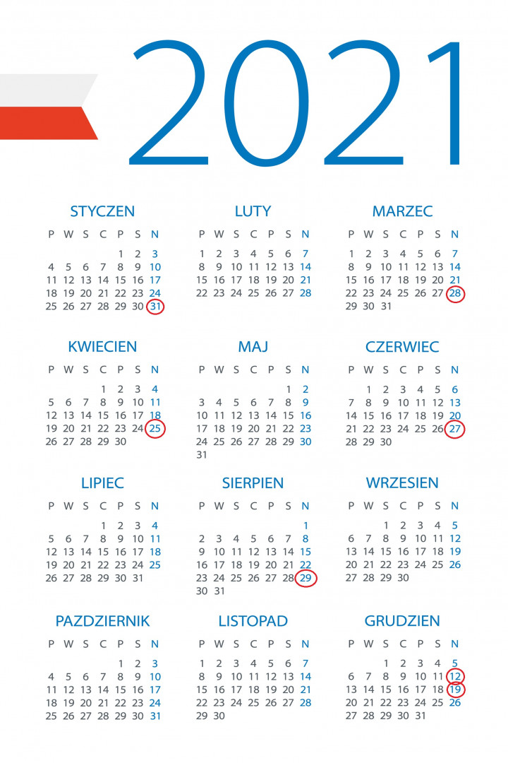 Niedziela Handlowa 2021 Kalendarz Czas Pracy Indywidualne Prawo Pracy Infor Pl