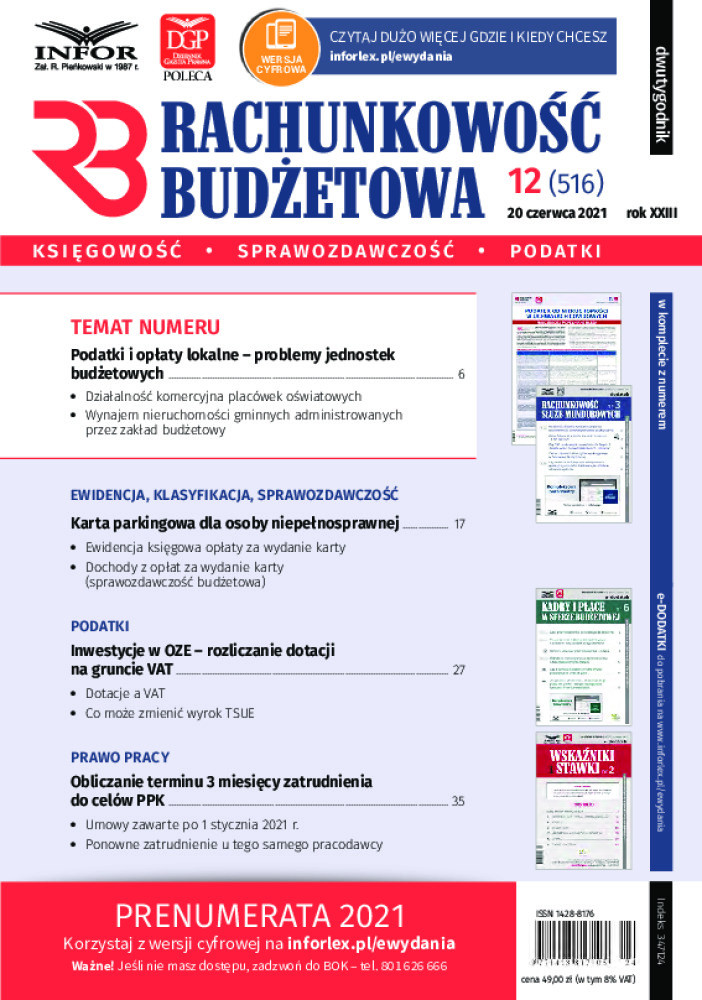 Rachunkowość Budżetowa