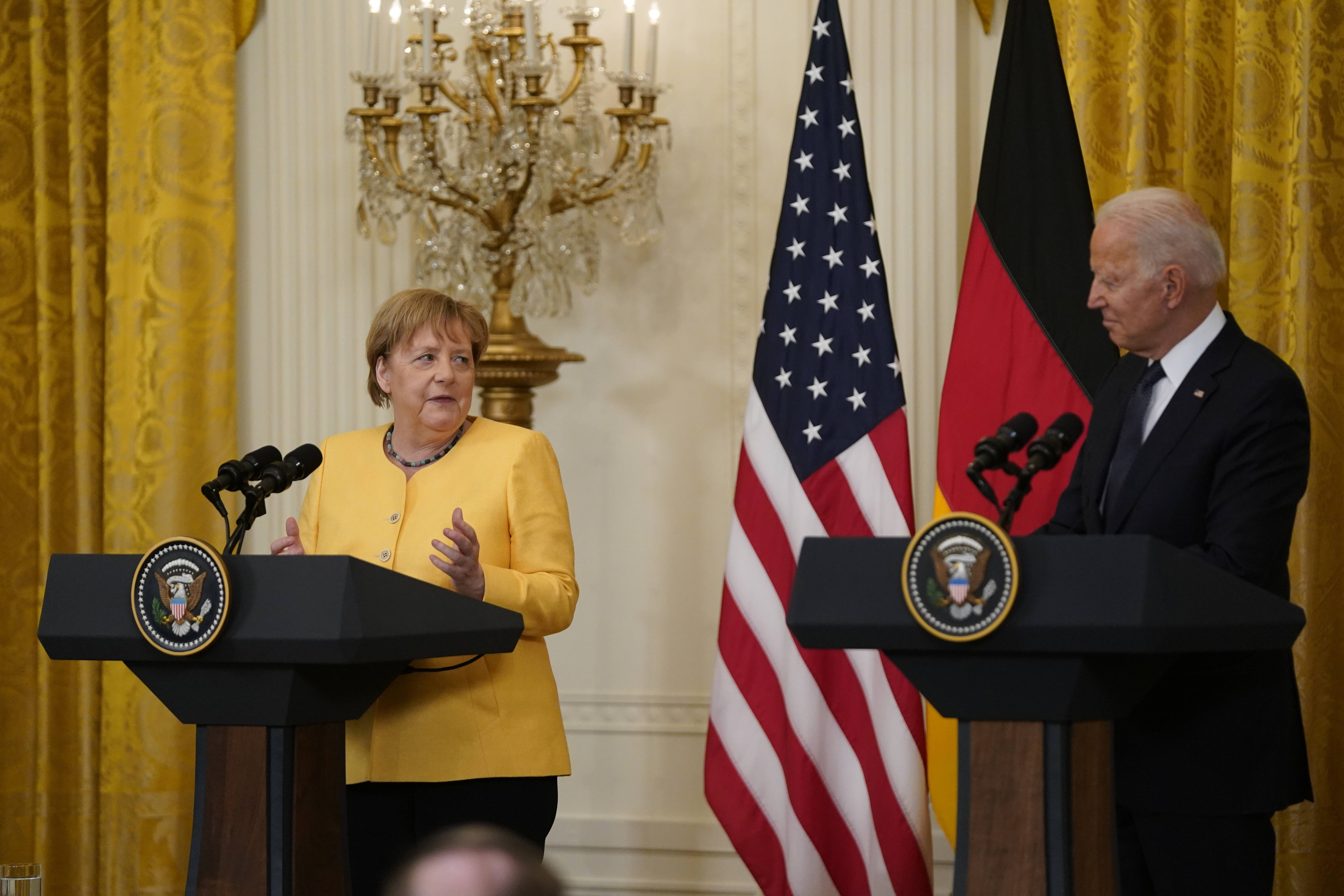  Angela Merkel i Joe Biden 
