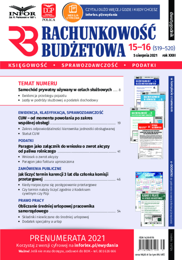 Rachunkowość Budżetowa