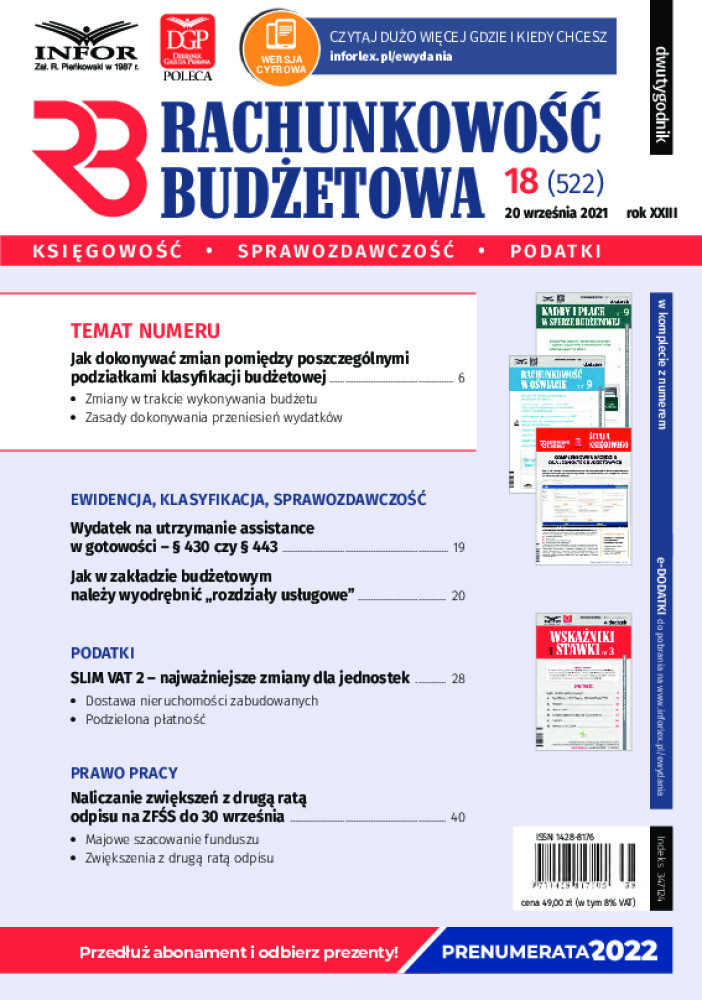 Rachunkowość Budżetowa