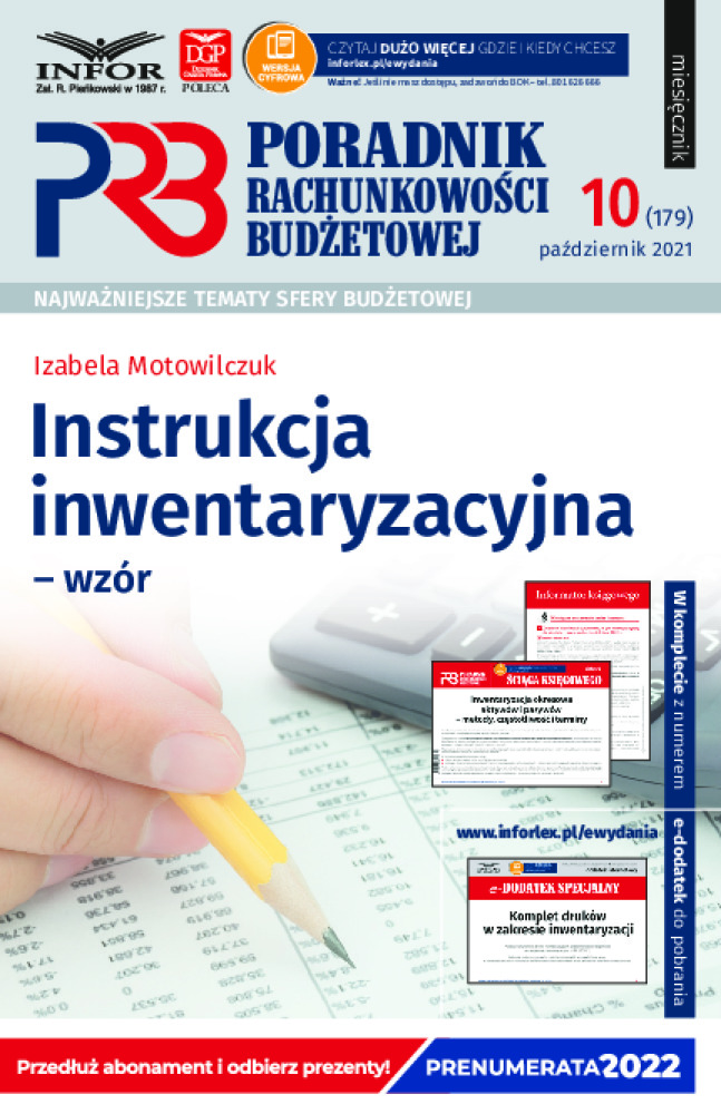 Poradnik Rachunkowości Budżetowej