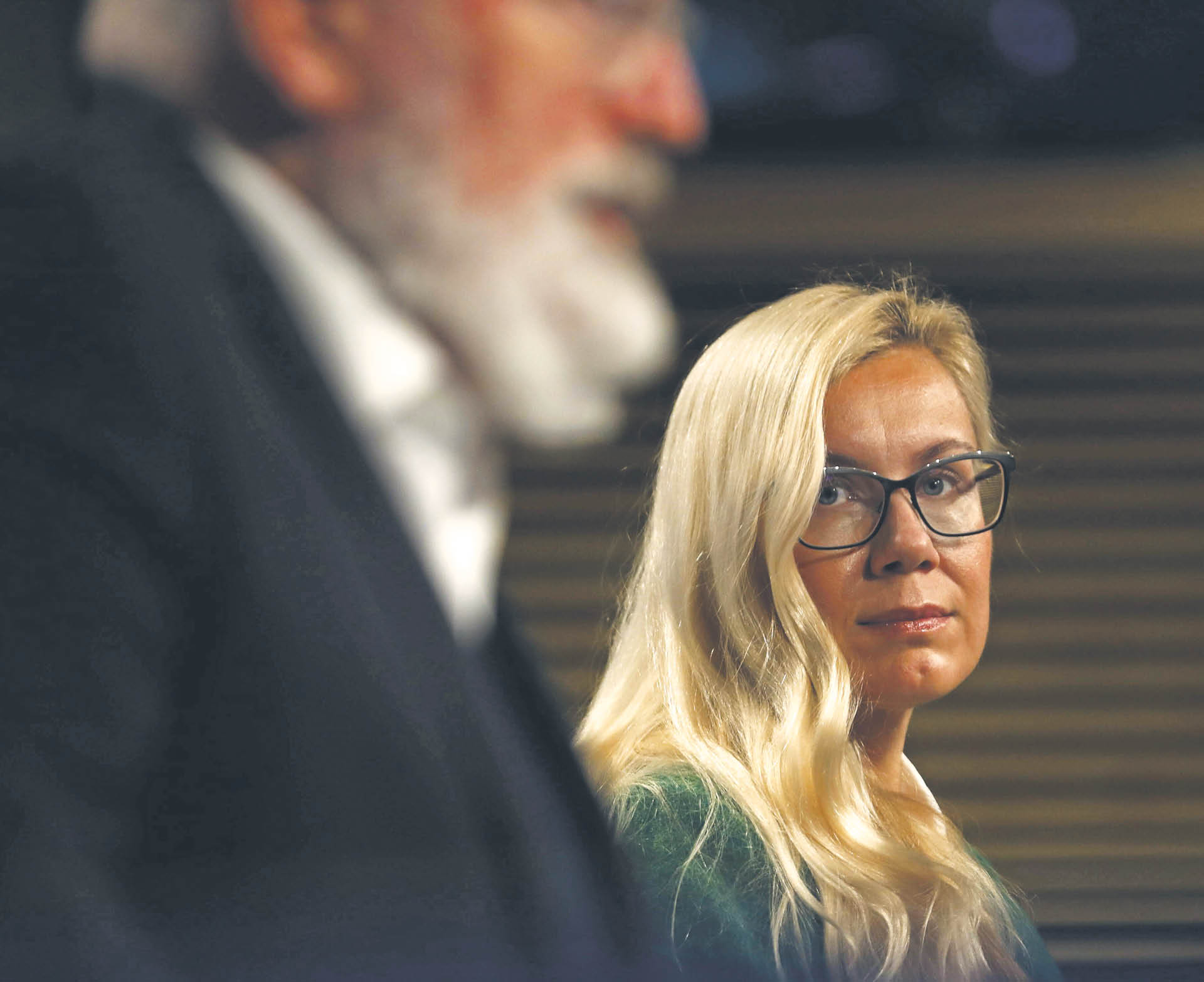 Europejska komisarz ds. energii Kadri Simson i komisarz ds. Europejskiego Zielonego Ładu Frans Timmermans