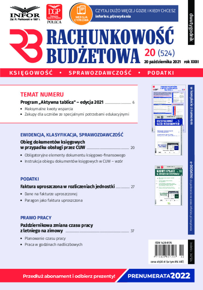 Rachunkowość Budżetowa