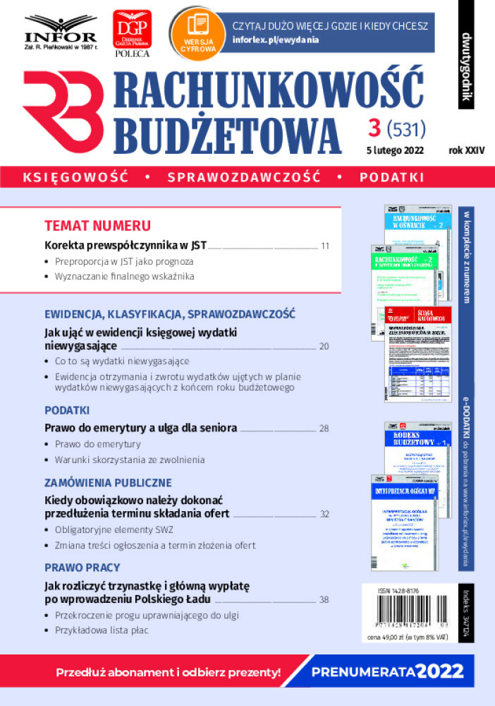 Rachunkowość Budżetowa
