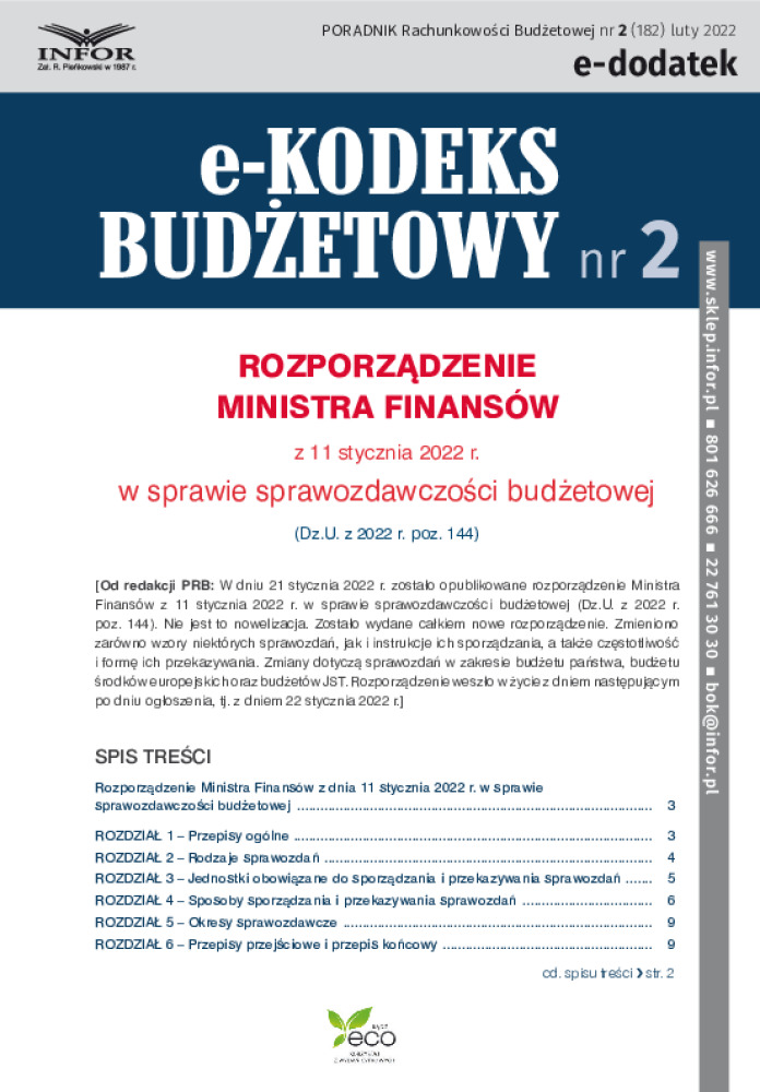 Poradnik Rachunkowości Budżetowej
