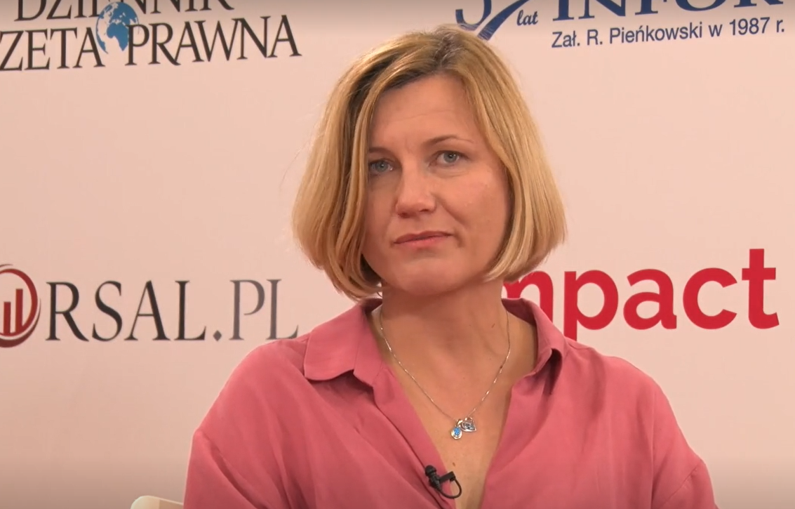 Aleksandra Ossowka z HR Lead MSD Polska