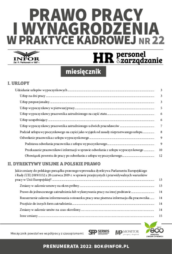 Personel i Zarządzanie