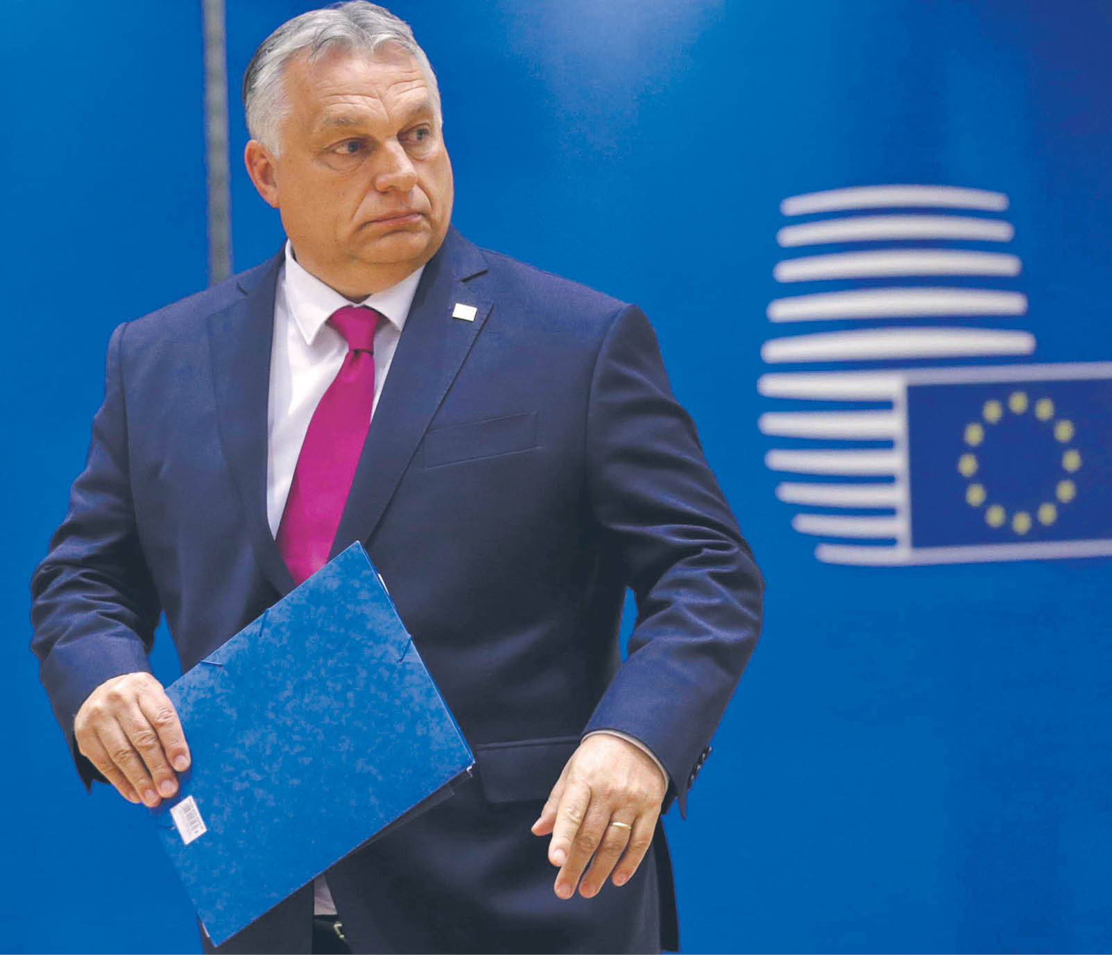 Premier Węgier Viktor Orbán na szczycie unijnym