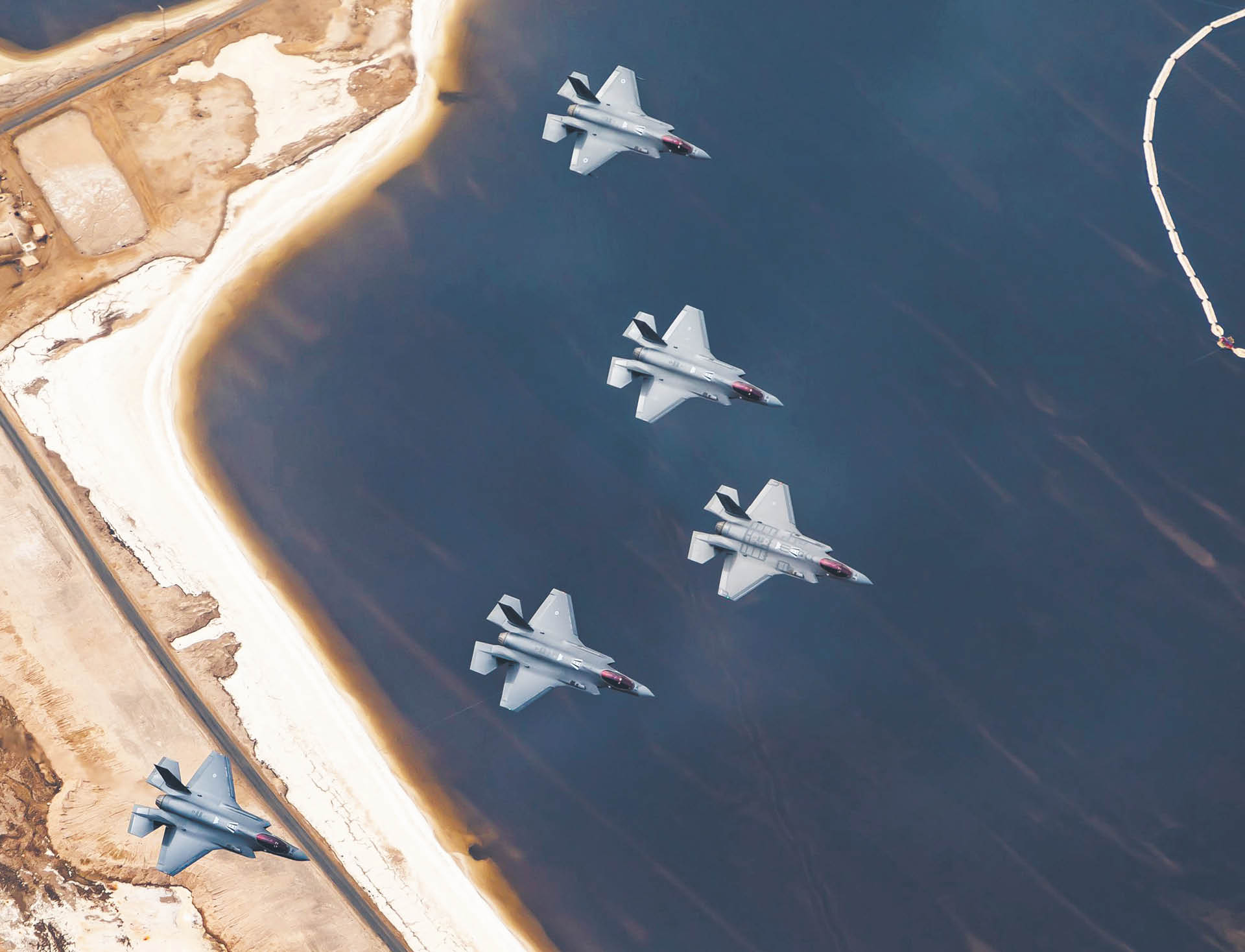 W zeszłym tygodniu nad Morzem Śródziemnym odbyły się ćwiczenia izraelskich myśliwców