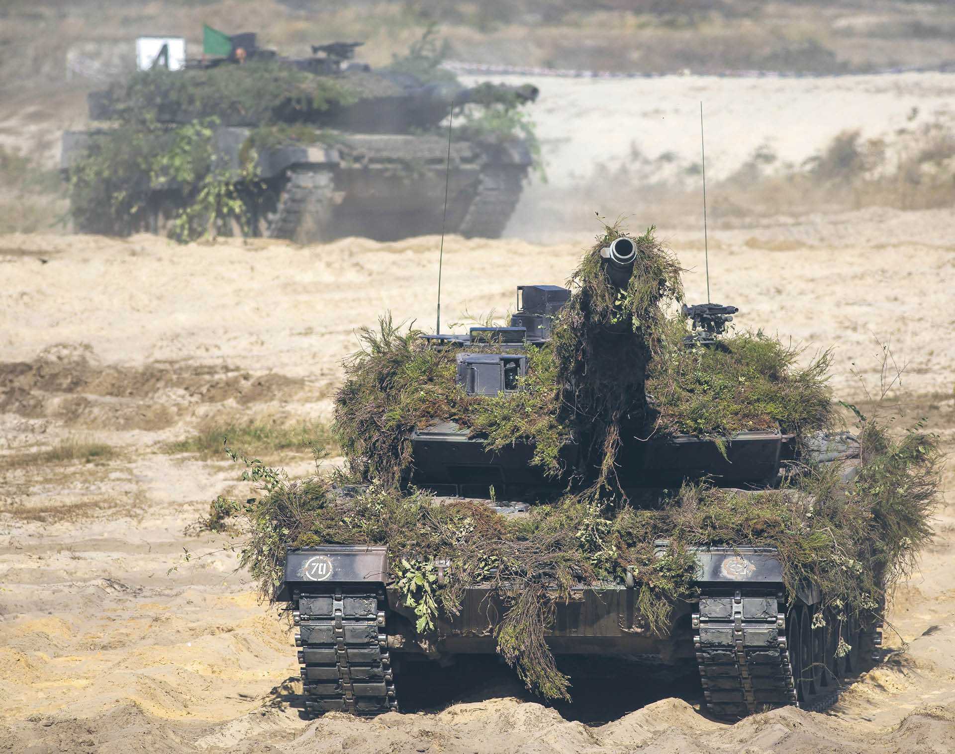 Niemcy przekonują, że Ukraina nie może dostawać od państw NATO czołgów. Dlatego Berlin naciskał na Hiszpanię w sprawie zablokowania wsparcia dla Kijowa