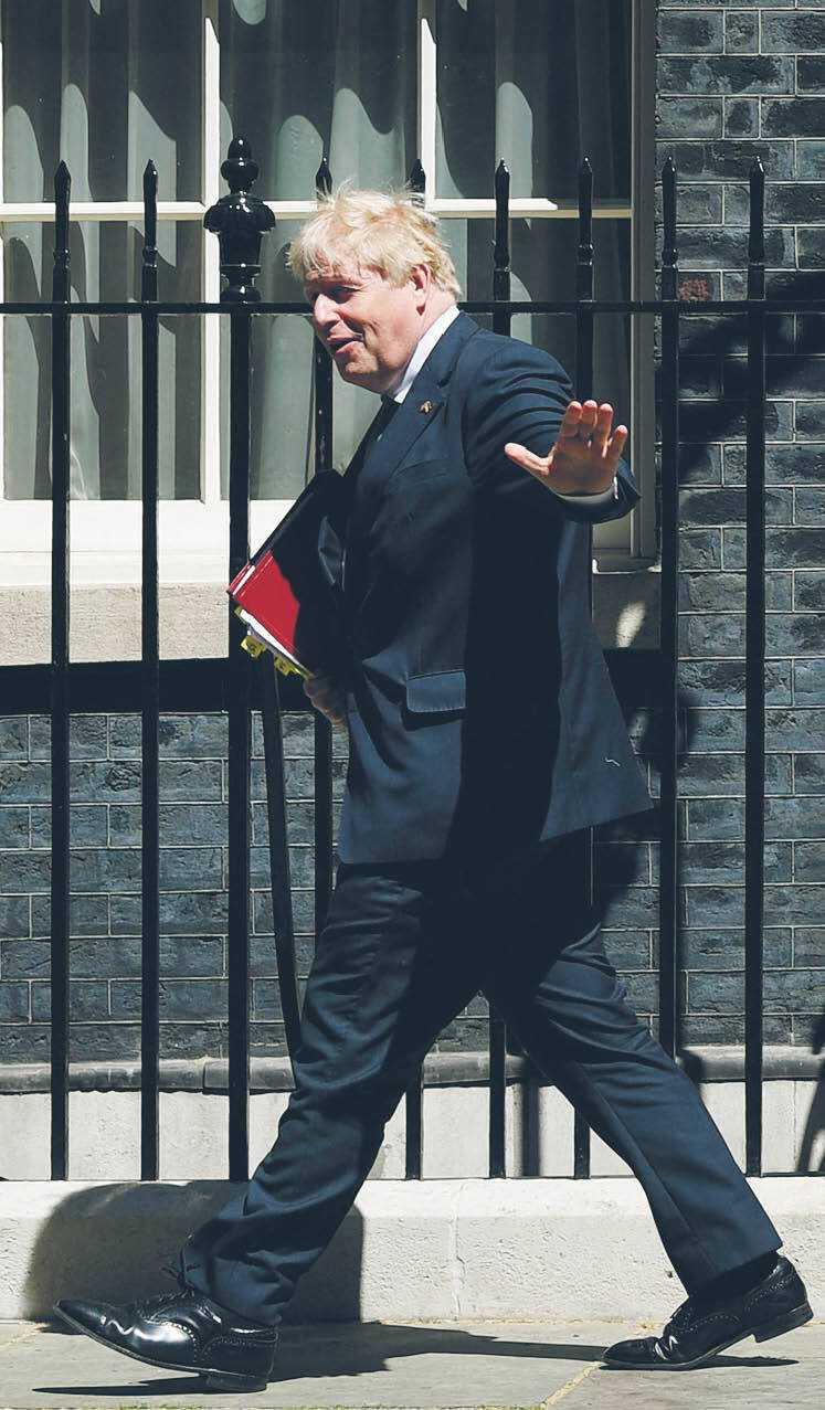 Premier Boris Johnson potrzebuje sukcesów związanych m.in. z polityką migracyjną