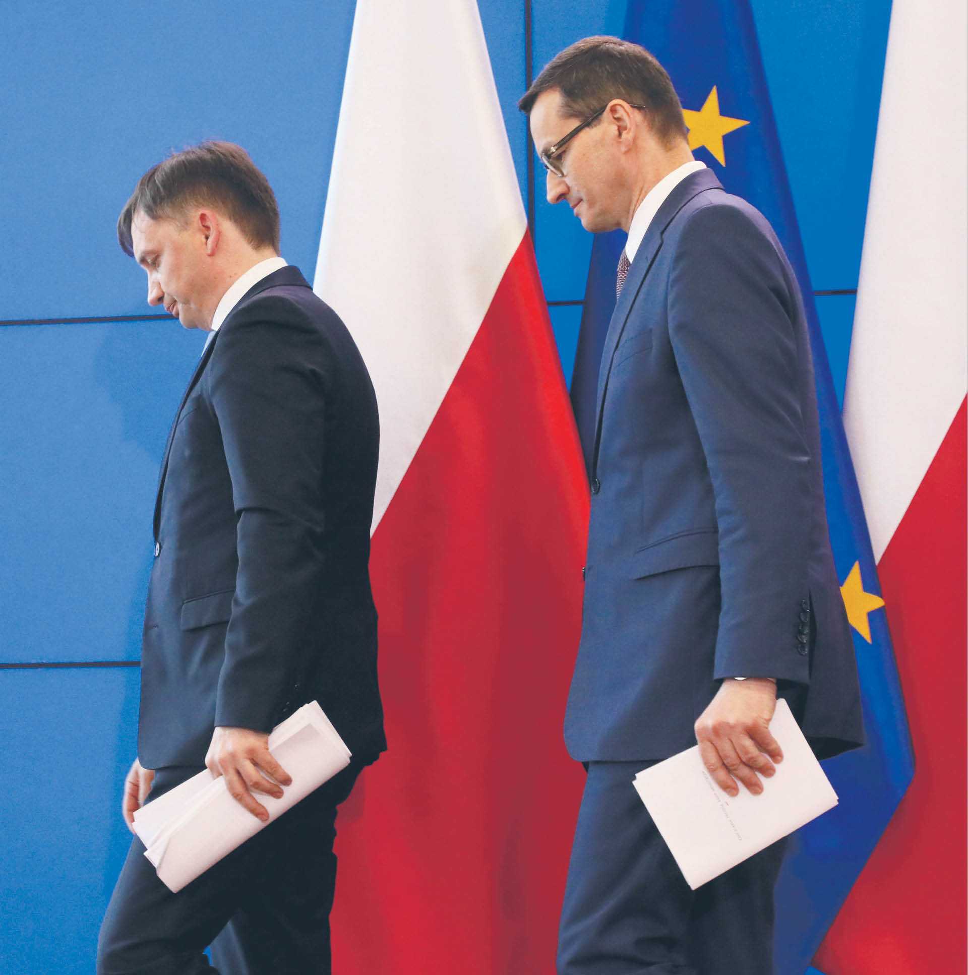 Zbigniew Ziobro spiera się z premierem Mateuszem Morawieckim o tryb przyjęcia tzw. kamieni milowych, od których realizacji zależy wypłata środków przez Brukselę