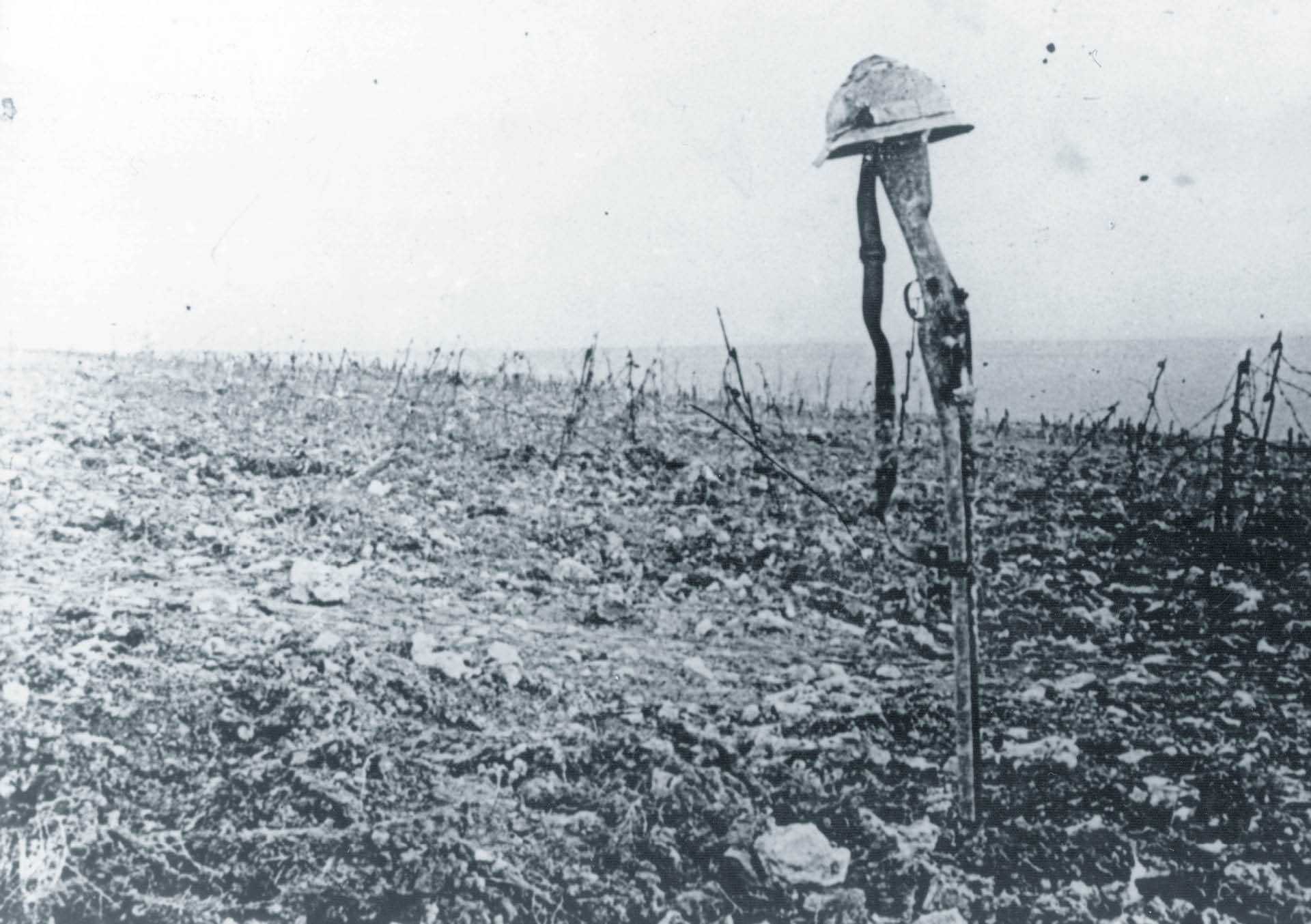 Pole bitwy pod Verdun, 1916 r.