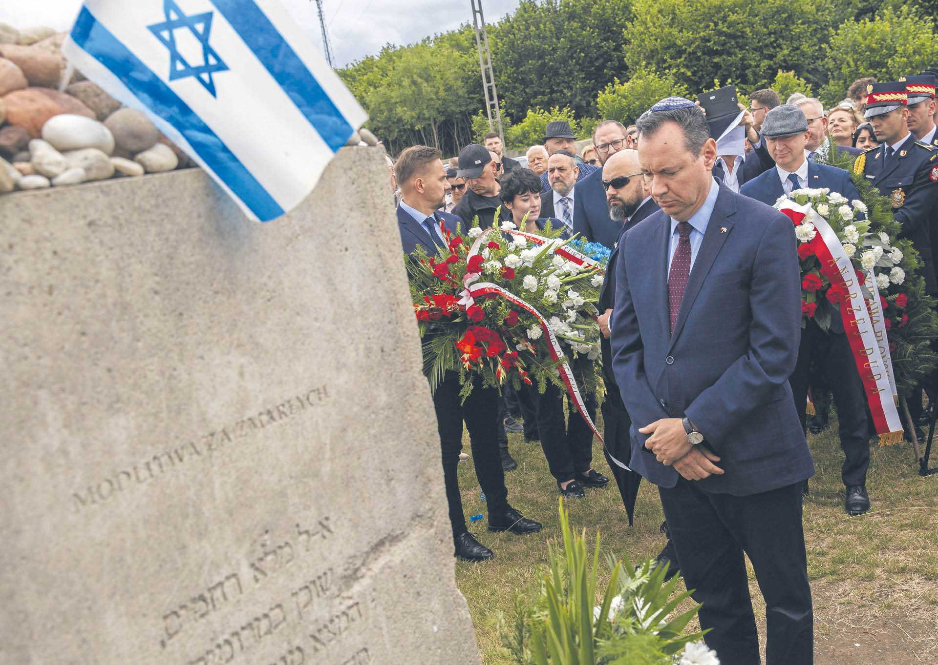 Przyjęcie listów uwierzytelniających od Jaakowa Liwnego (na zdjęciu) jest uznawane za początek normalizacji stosunków Polska–Izrael