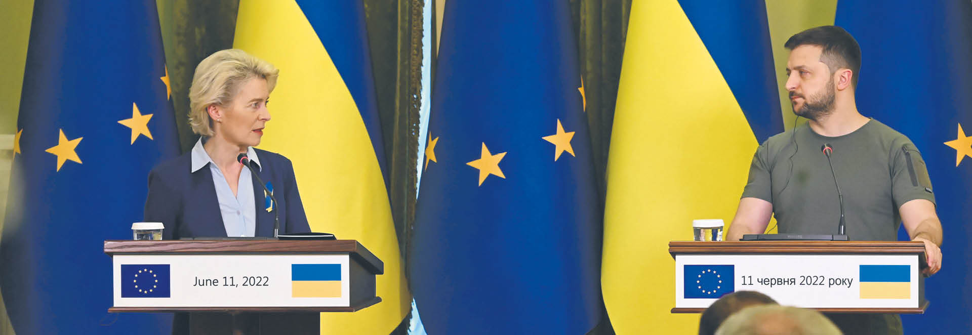 W połowie maja UE zatwierdziła wsparcie finansowe dla Ukrainy w wysokości 9 mld euro