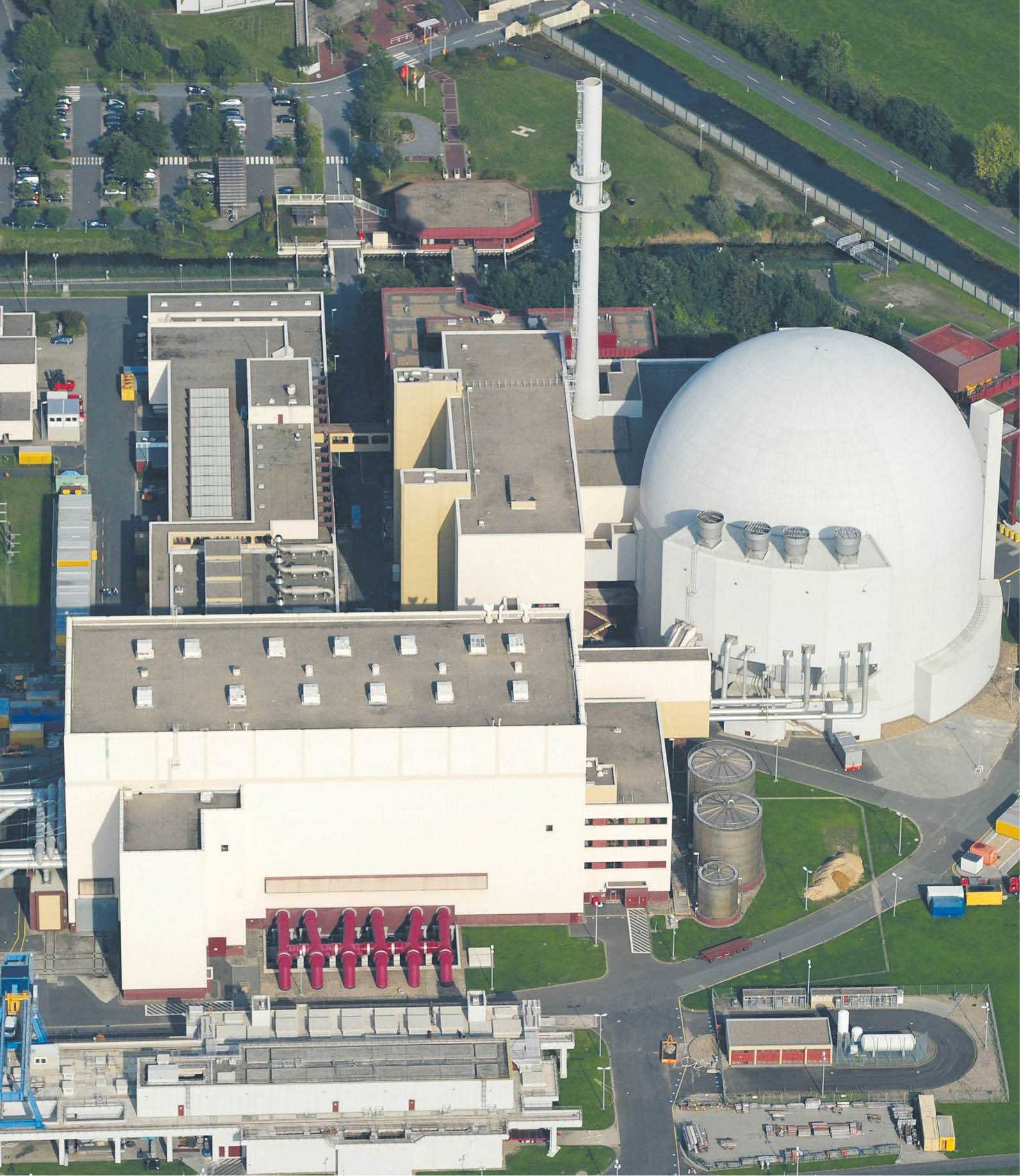 Elektrownia jądrowa Brokdorf w północnych Niemczech