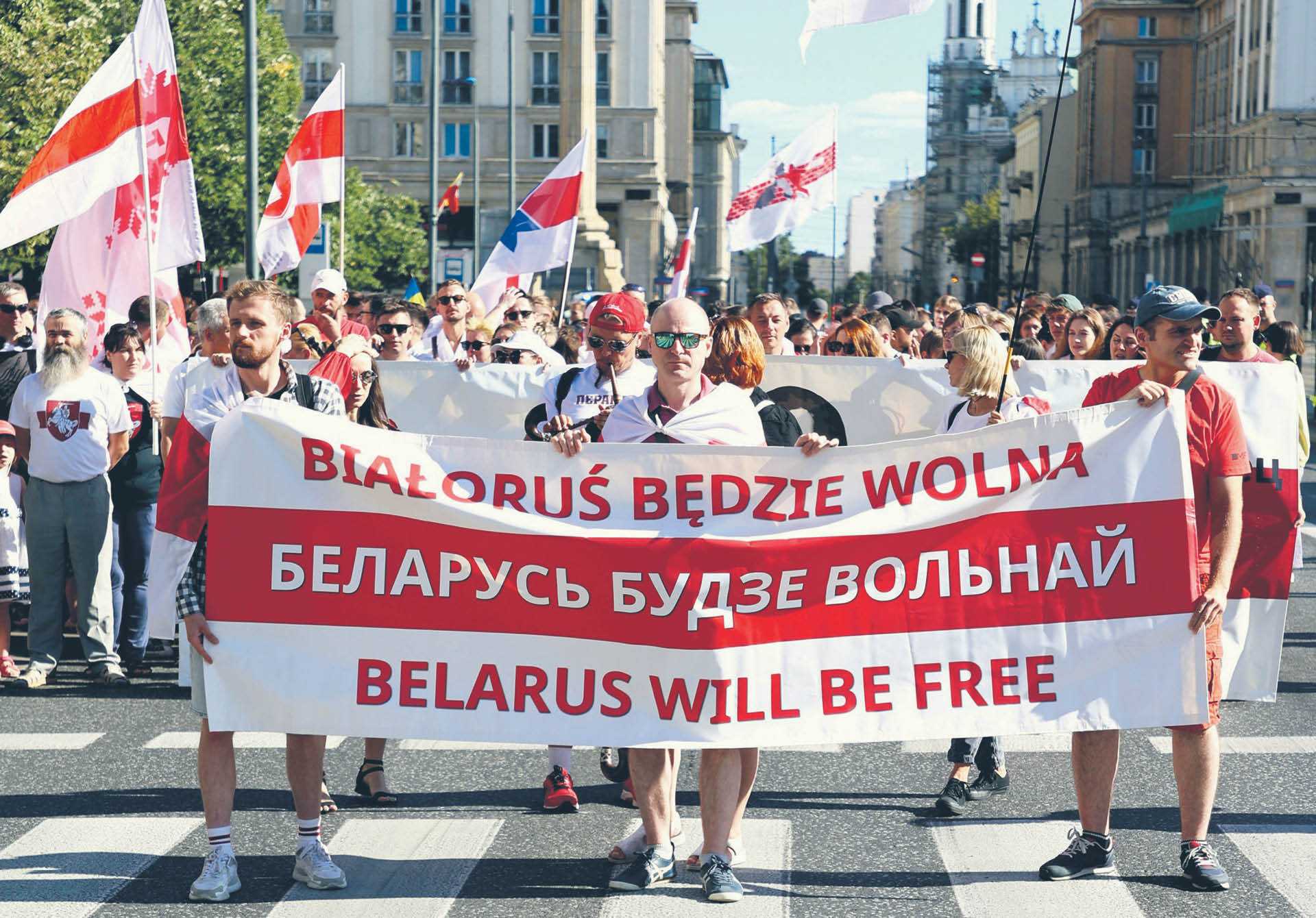 Marsz Godności, Warszawa 7 sierpnia