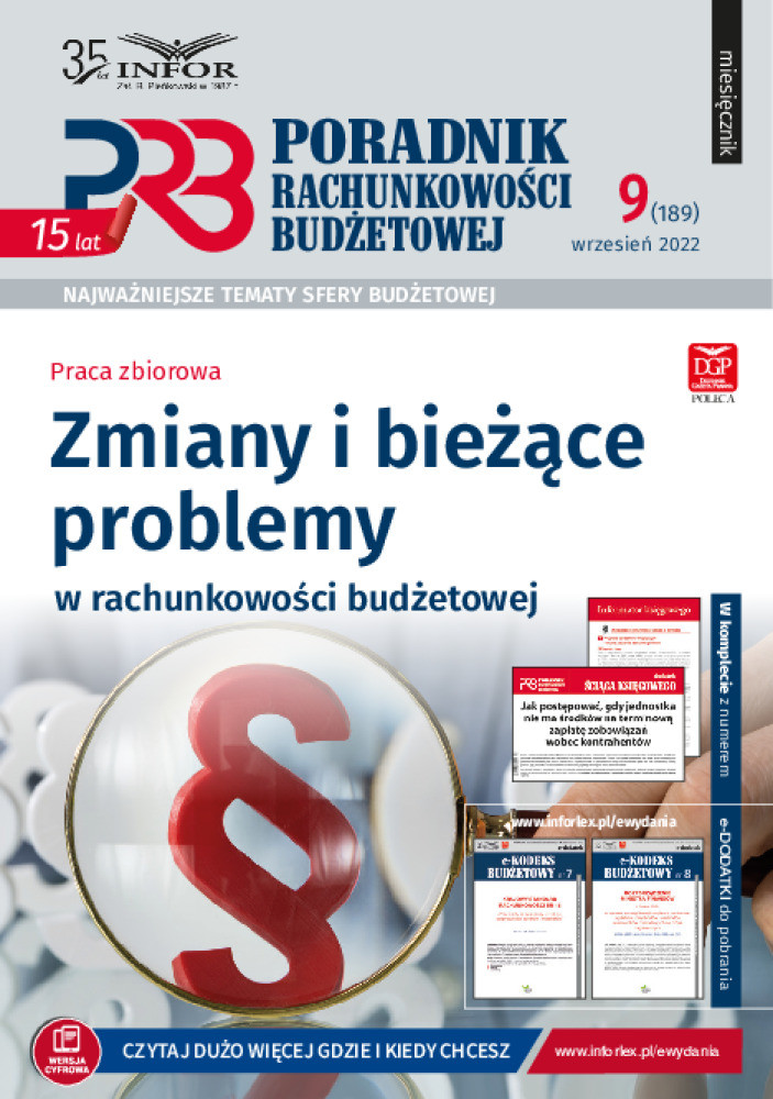 Poradnik Rachunkowości Budżetowej
