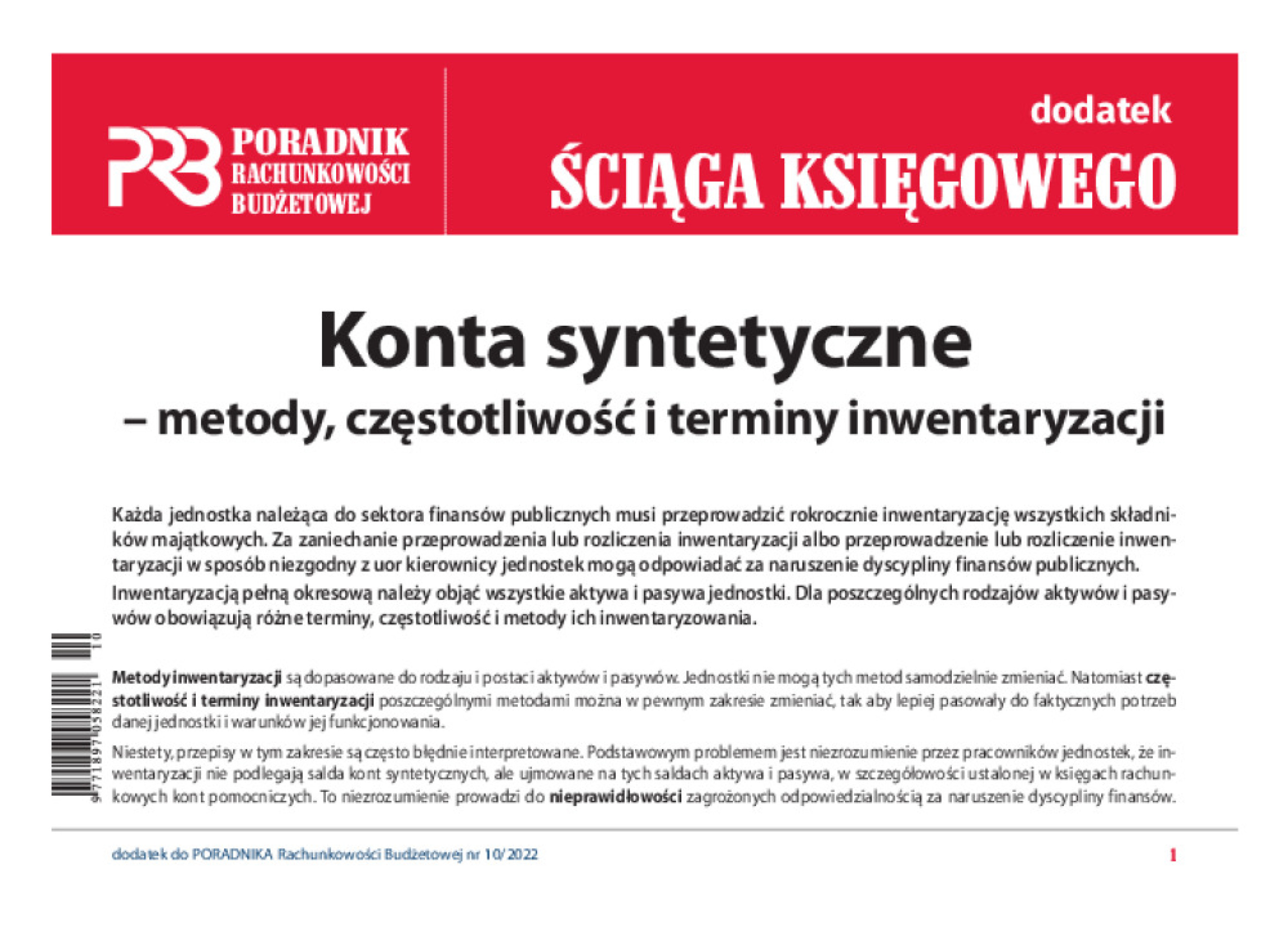 Poradnik Rachunkowości Budżetowej