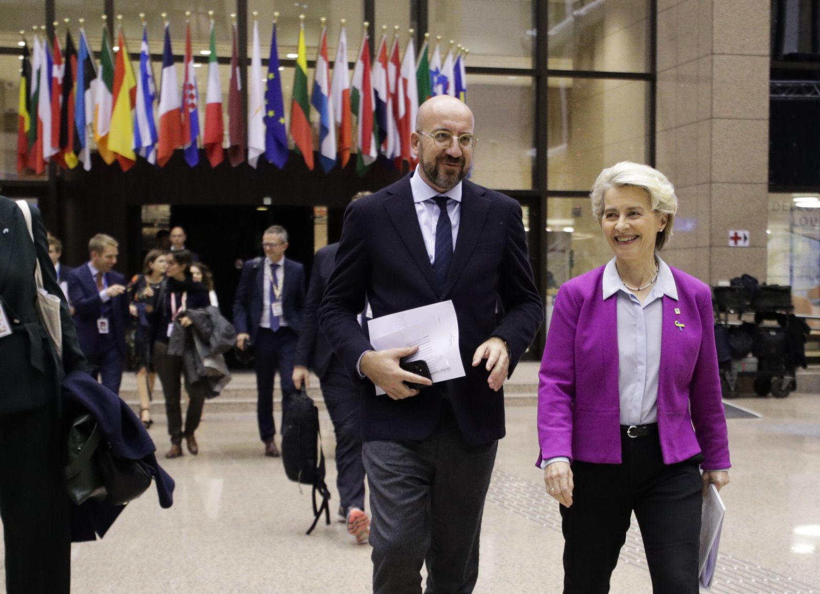 Charles Michel i Ursula von der Leyen