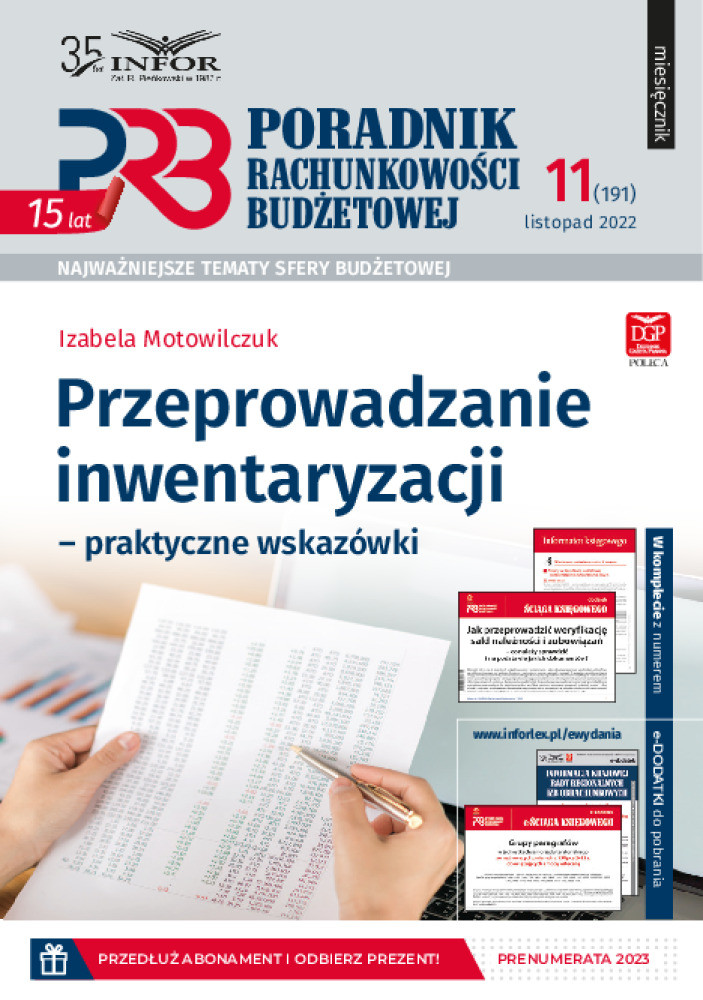 Poradnik Rachunkowości Budżetowej