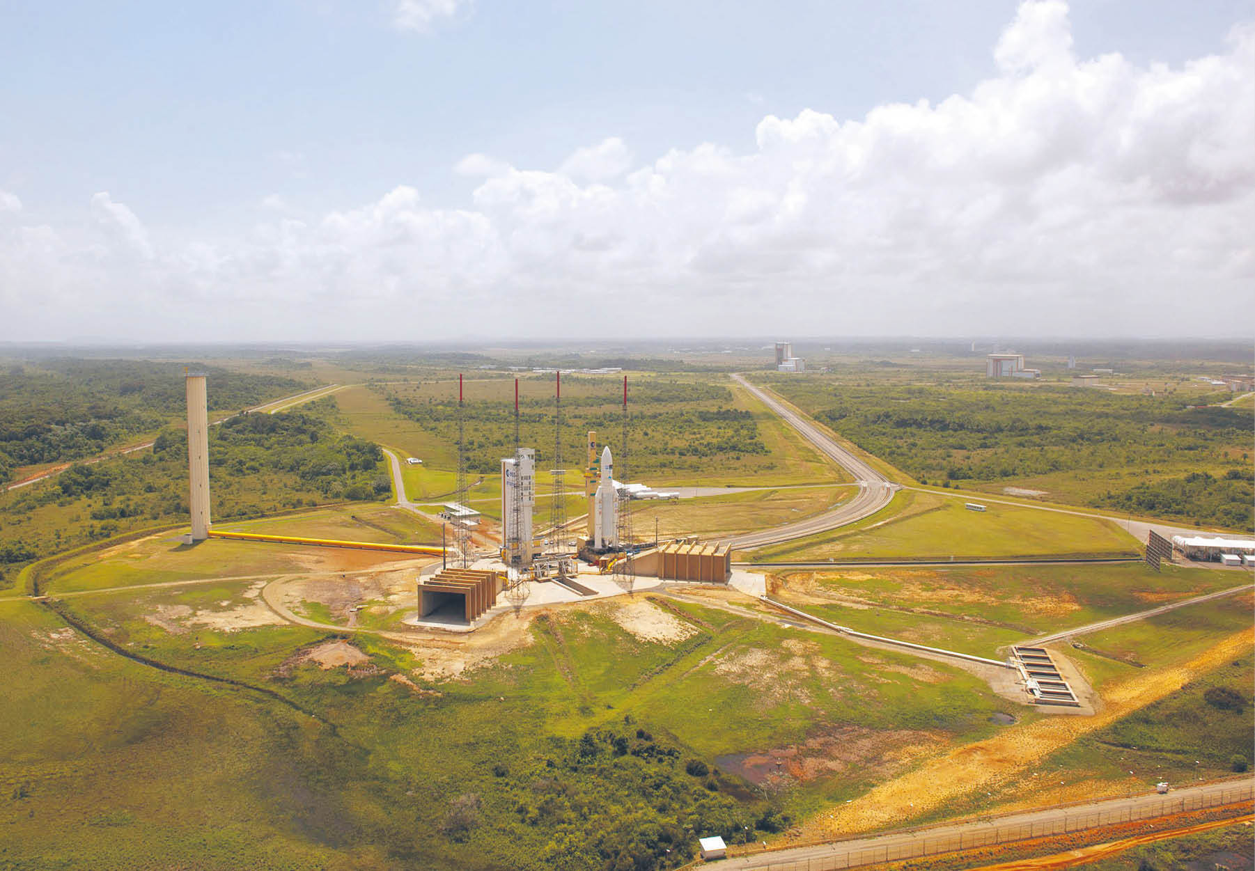 Satelity zostaną wystrzelone z kosmodromu Kourou w Gujanie Francuskiej
