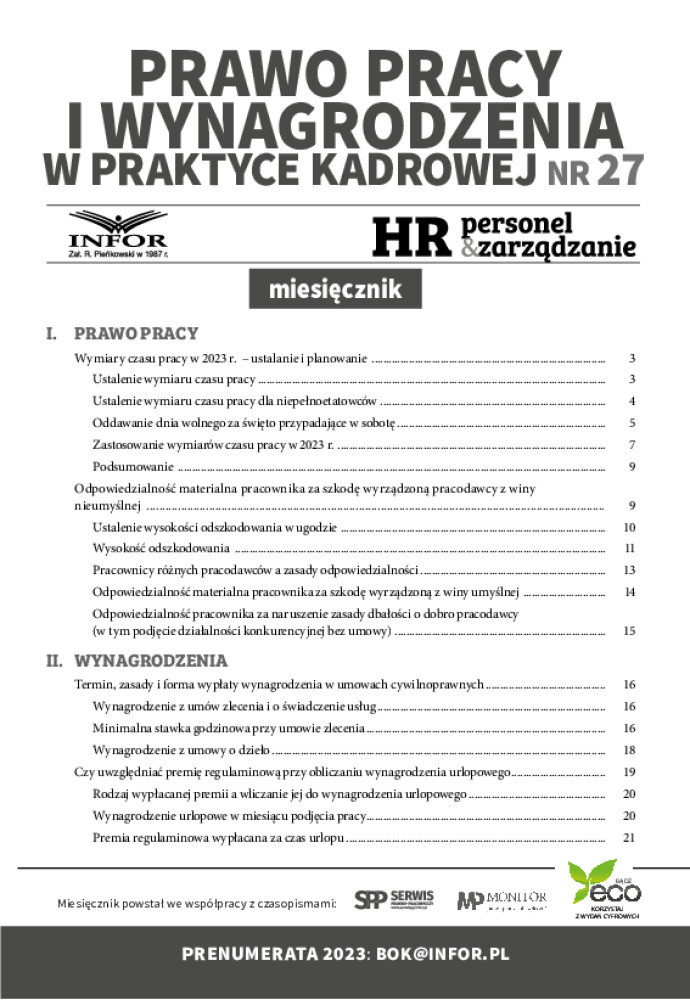 Personel i Zarządzanie