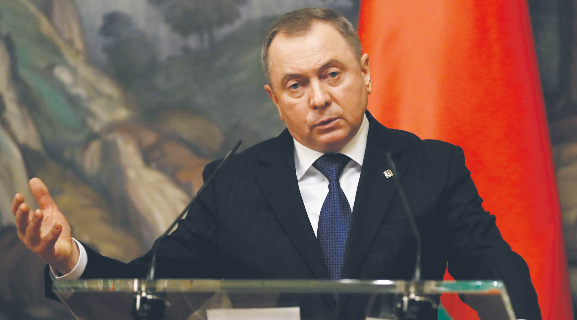 Uładzimir Makiej od 10 lat był szefem białoruskiej dyplomacji