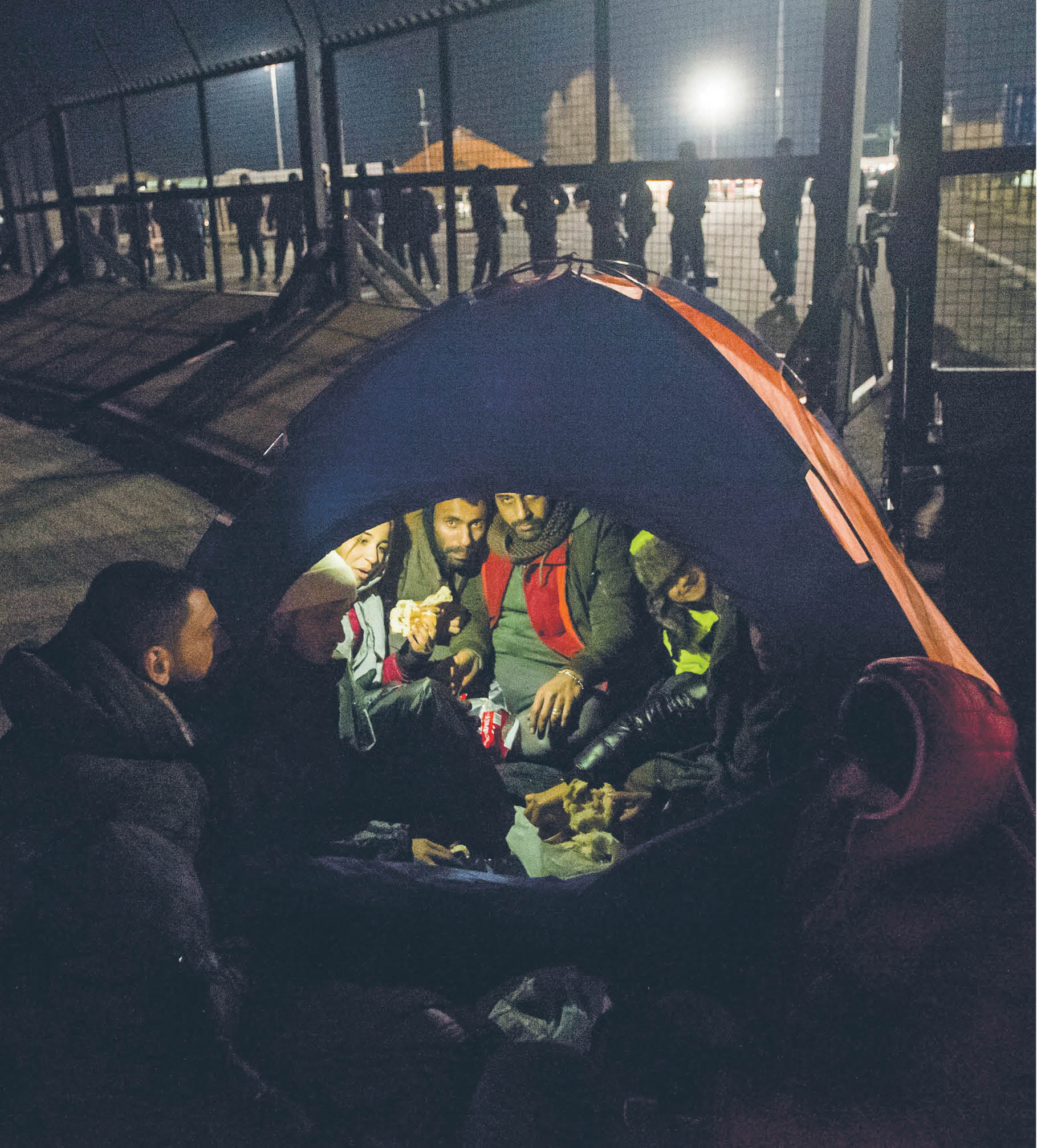 Migranci na serbsko-węgierskim pograniczu