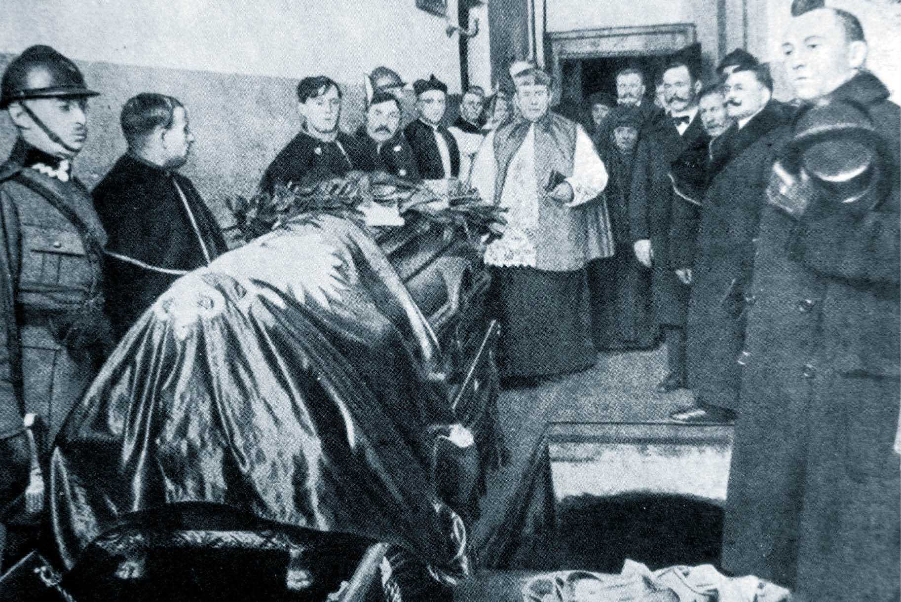 Pogrzeb prezydenta Gabriela Narutowicza. Warszawa, 22 grudnia 1922 r.