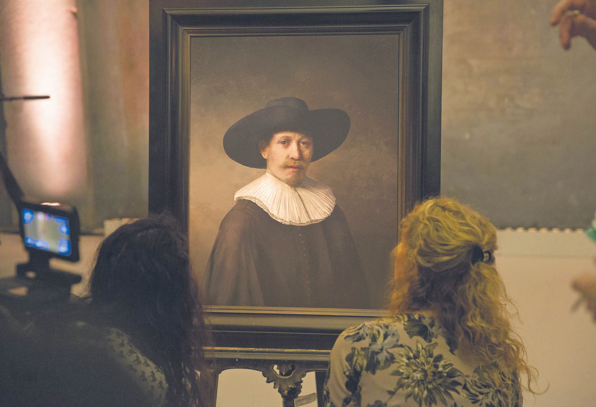 Wygenerowany przez sztuczną inteligencję portret w stylu Rembrandta