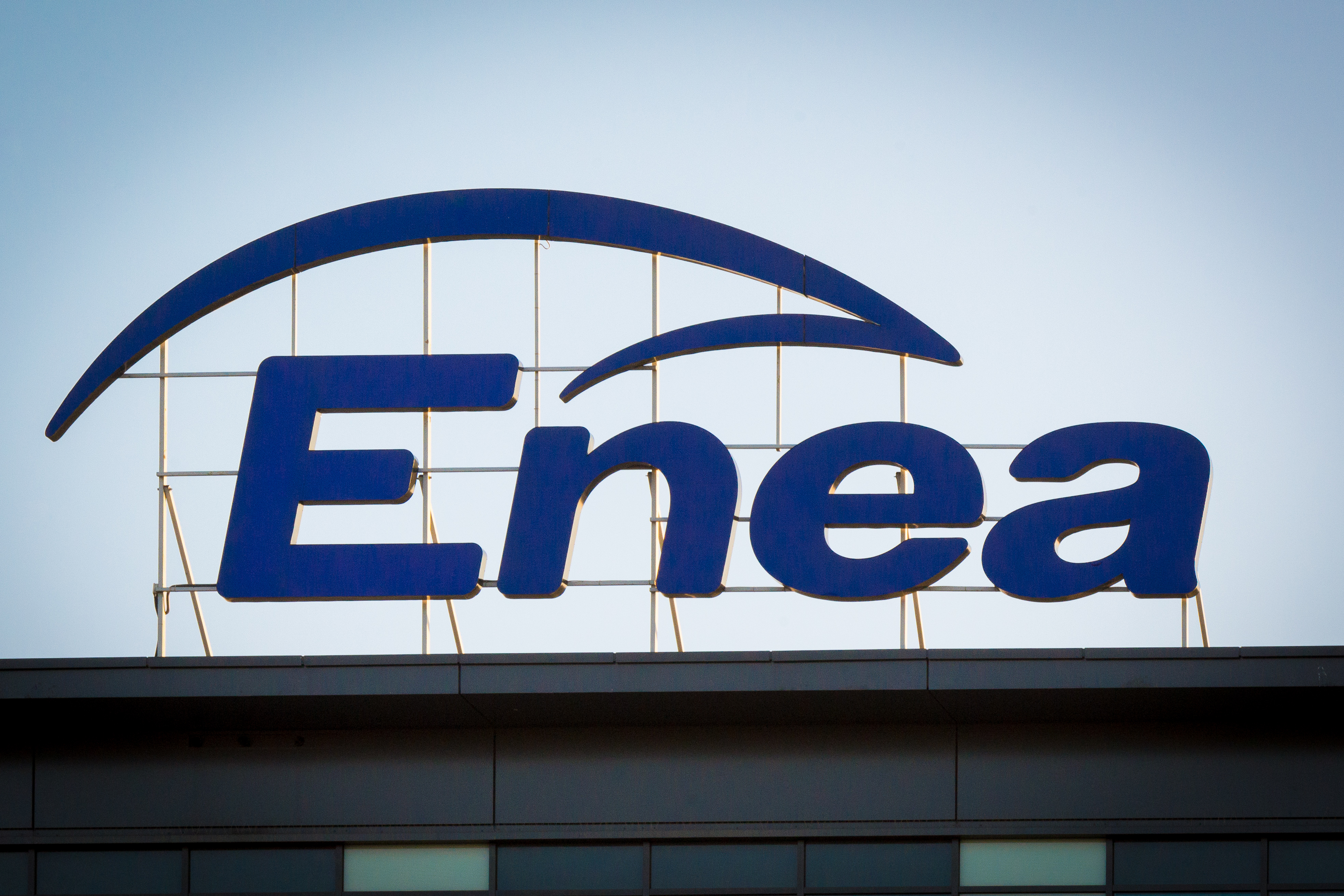 Enea, siedziba, logo