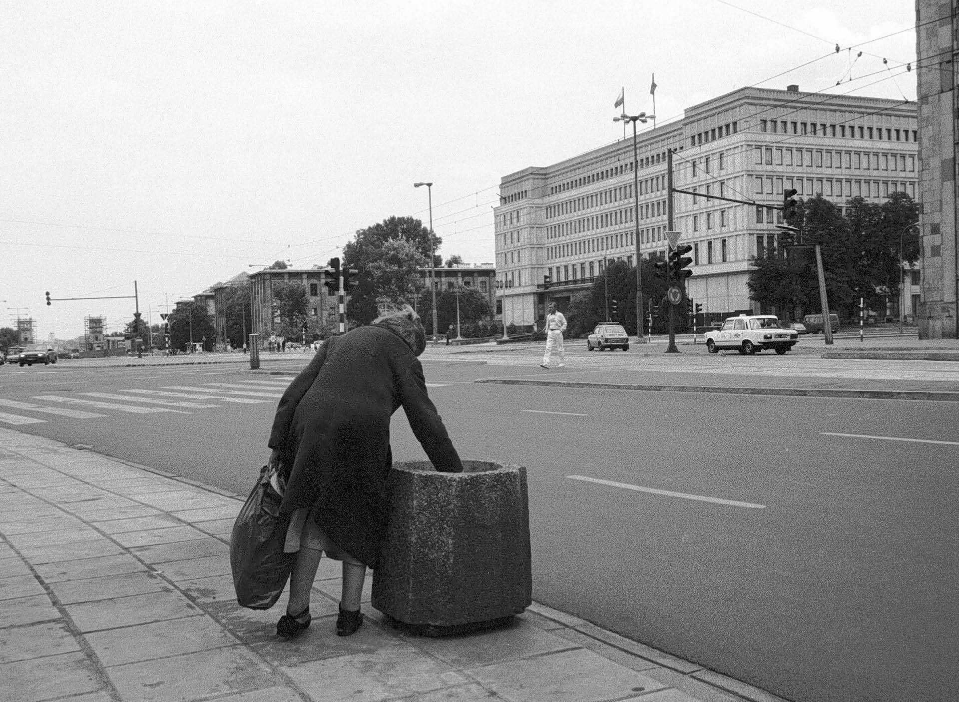 Centrum Warszawy, 1989 r.