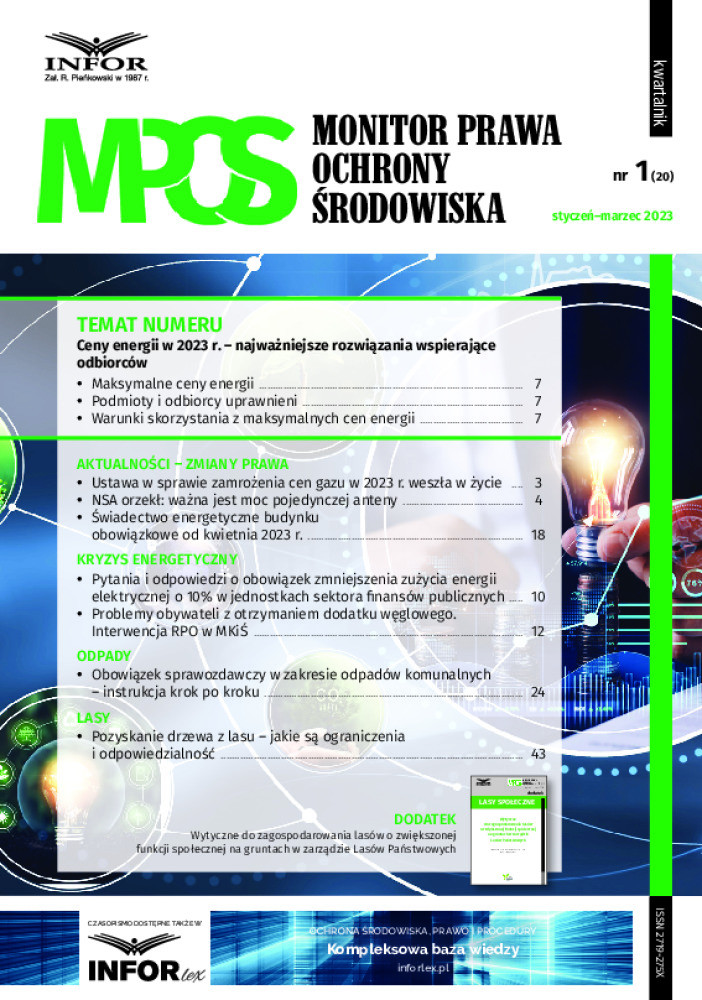 Monitor Prawa Ochrony Środowiska