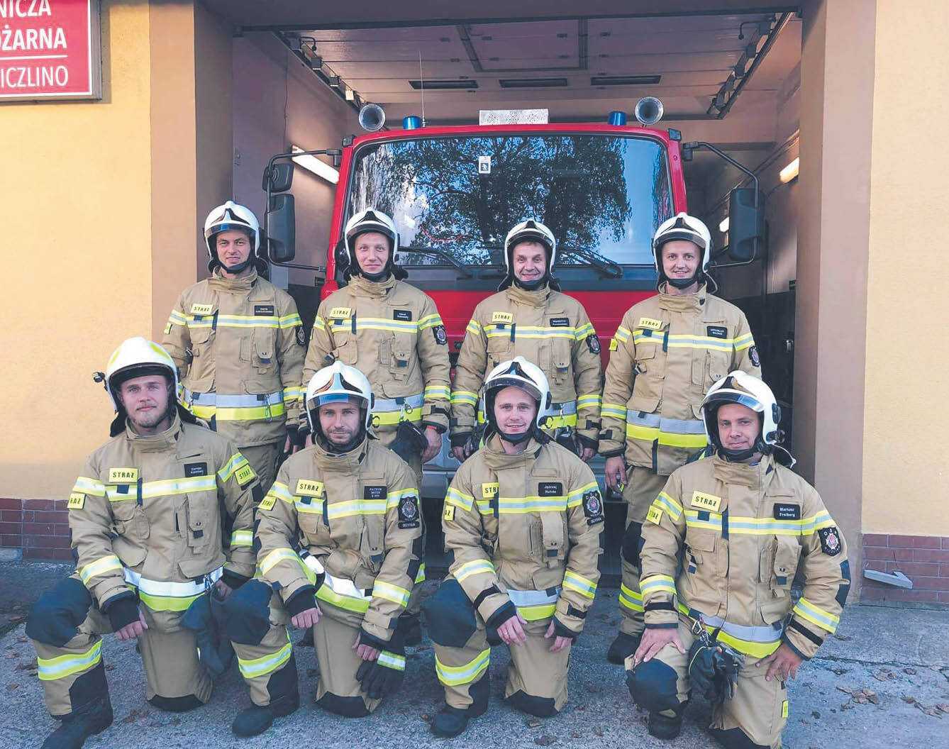 Doborowa załoga Ochotniczej Straży Pożarnej w Gdyni-Wiczlinie